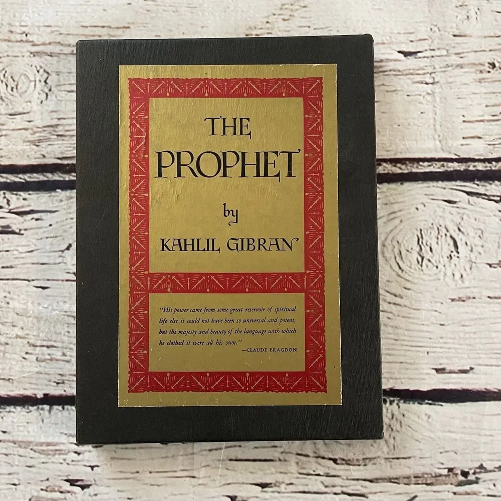 The Prophet‎ by Kahlil Gibran 1989 30th Printing Knoff Slip Case Borzoi Book HC